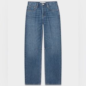 Denim Forum The '90s Mid-rise Loose Tapered Jean